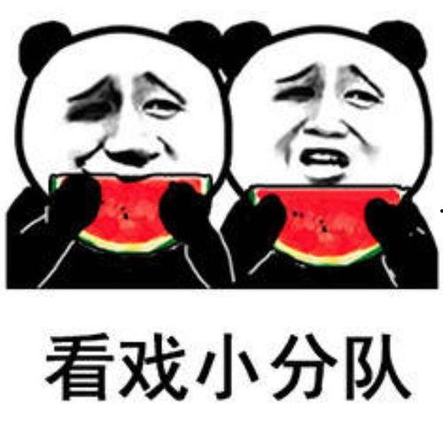 吃明星瓜表情包